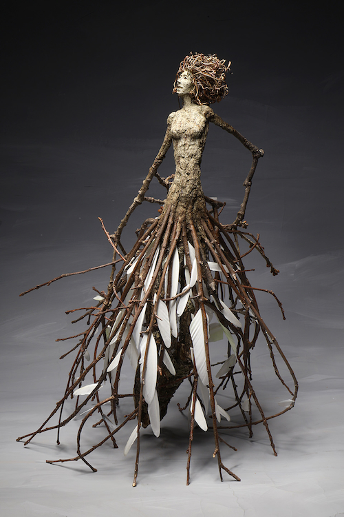 The One Life We Have 22x13x14 $2300 at Hunter Wolff Gallery